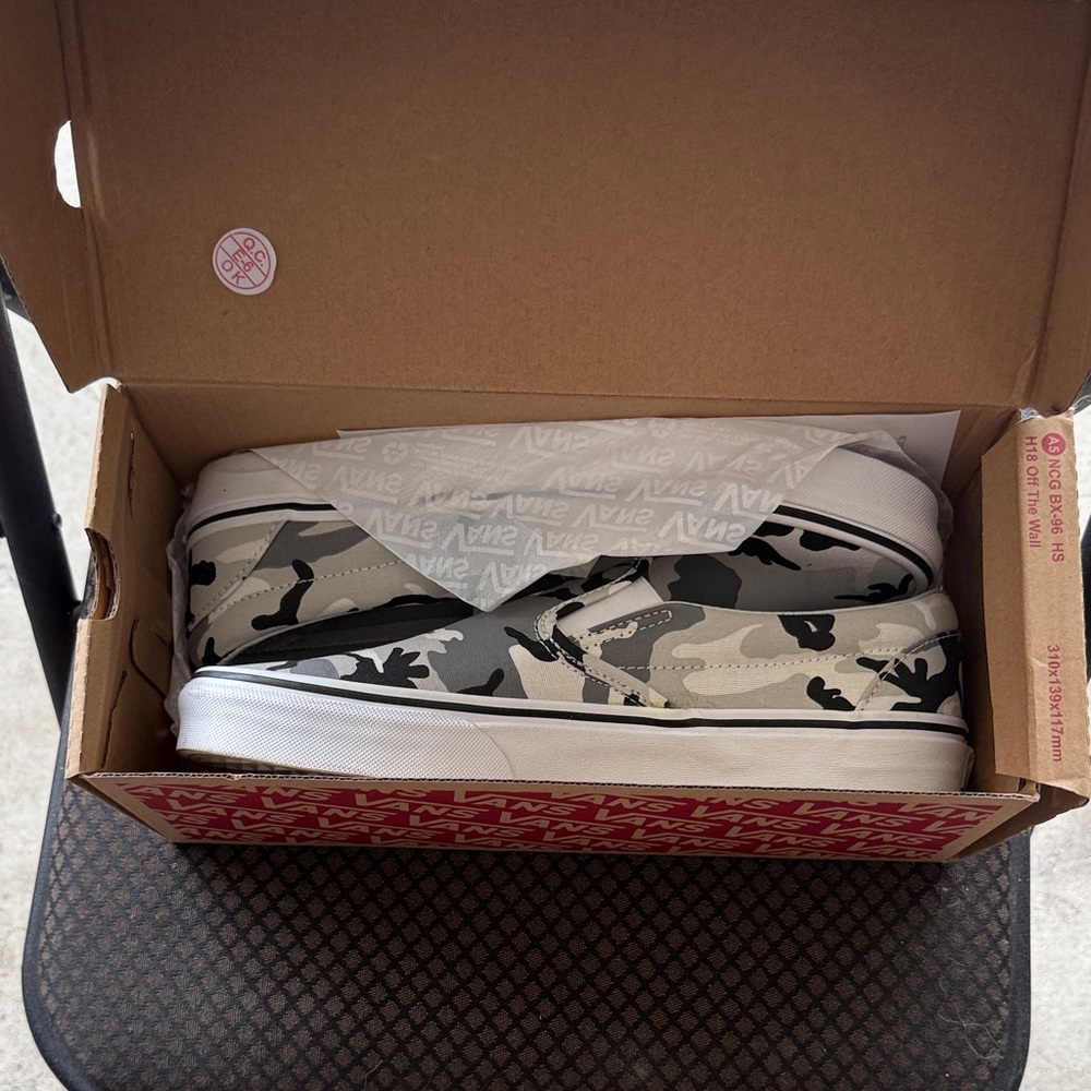 Vans Camouflage Athletic Shoes